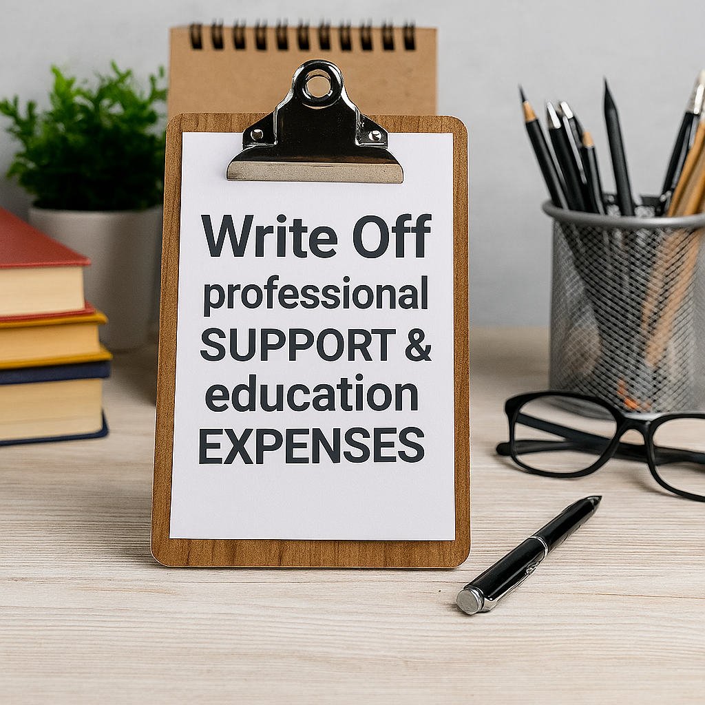 Part 4: How to Write Off Professional Support & Skill-Building Expenses