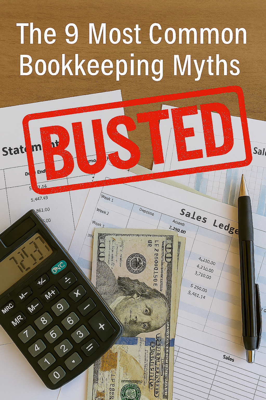 The 9 Most Common Bookkeeping Myths – Busted