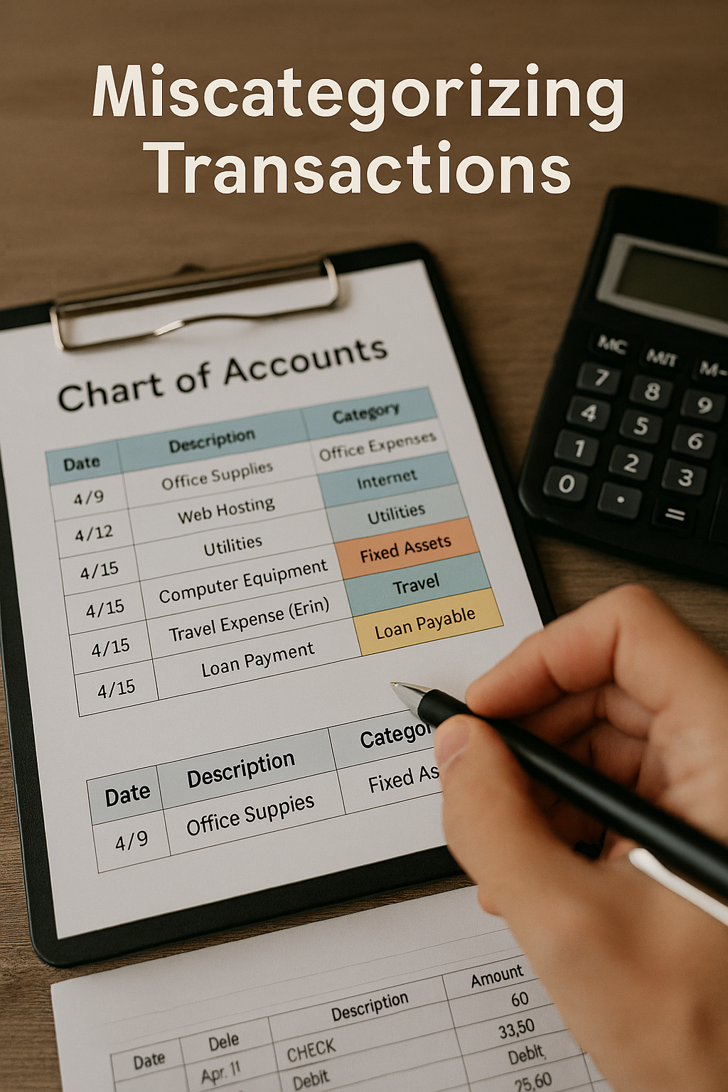 Miscategorizing Transactions: Costly Bookkeeping Mistakes Small Businesses Make