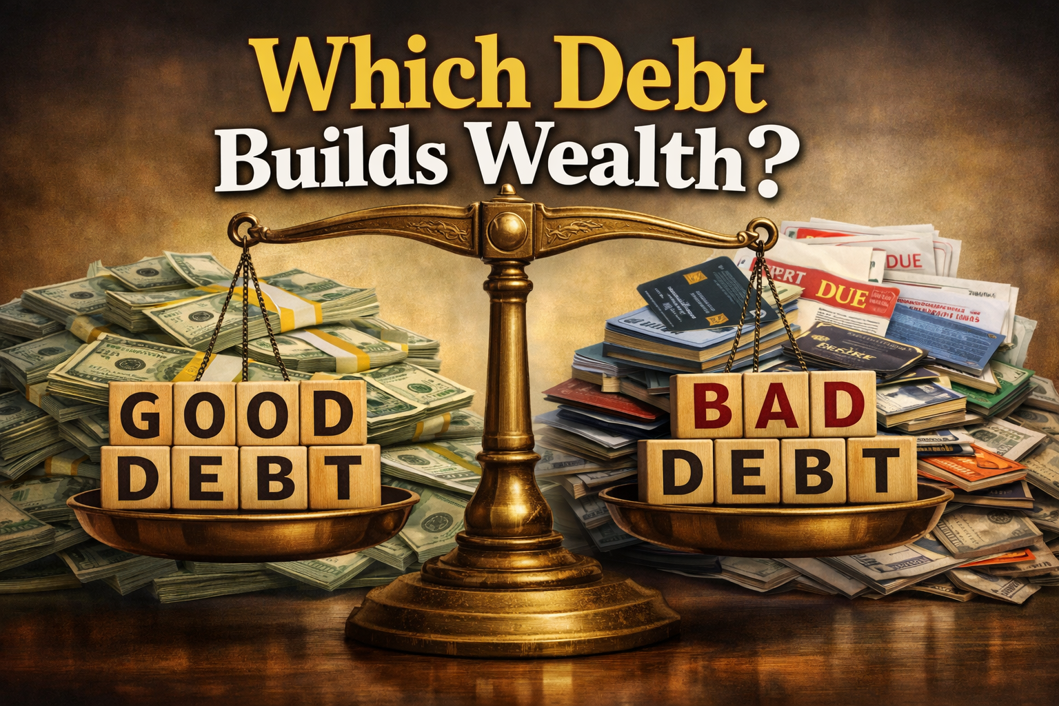 Good Debt – Bad Debt: Which Builds Wealth