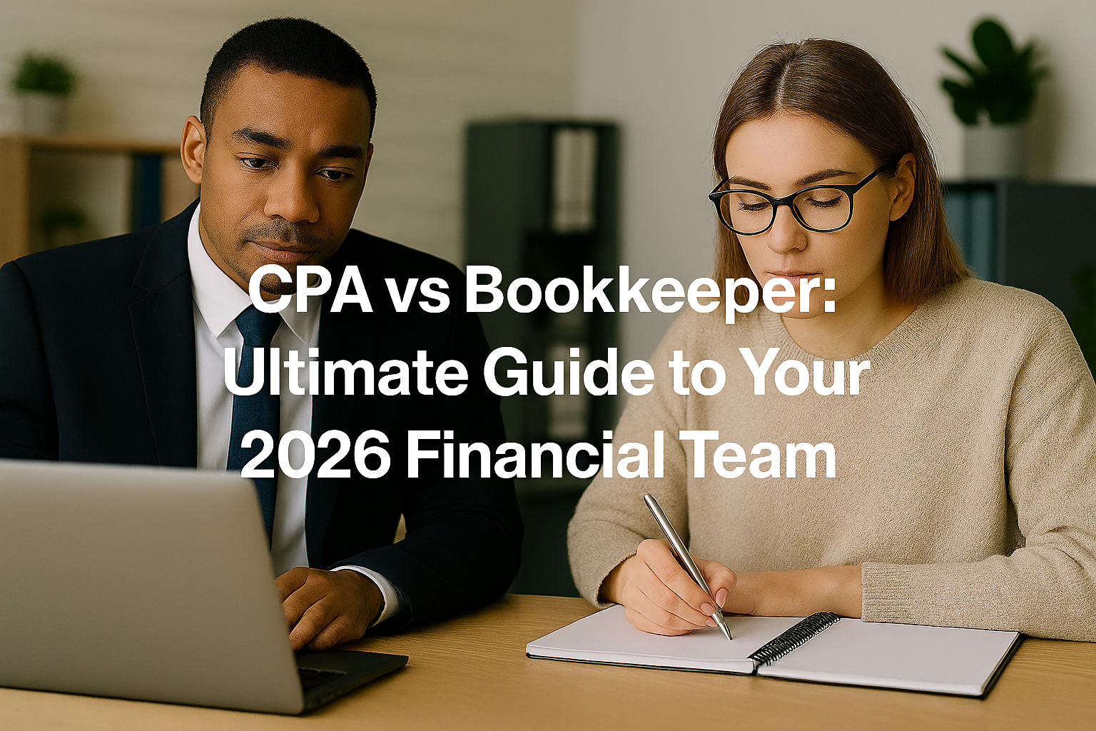 CPA vs Bookkeeper: Ultimate Guide to Your 2026 Financial Team